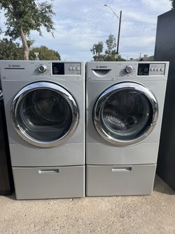 Bosch washer & Dryer Set Electric 
