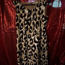 Animal Print Dress