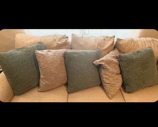 Set of 5 Decorative Throw Pillows
