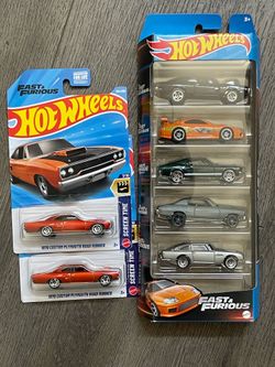 Hot wheels fast and furious