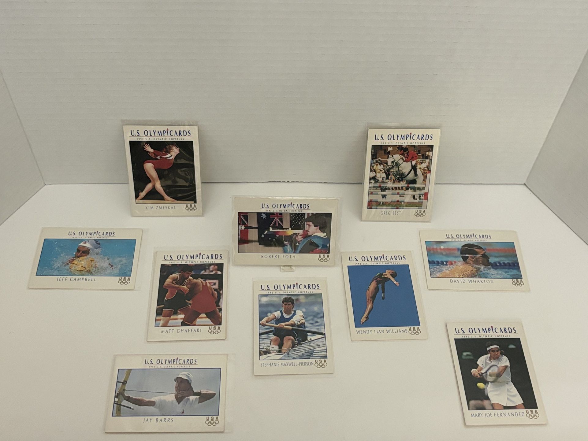 1992 U.S. Olympics Card Set  10+  Cards