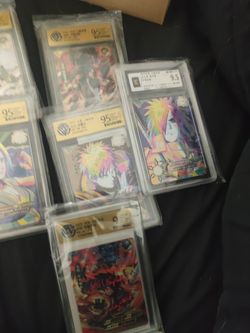 Naruto Kayou Graded Cards