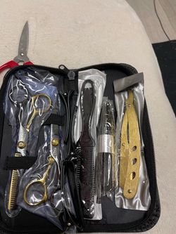 Professional Barber Hair Cutting Tool Kit