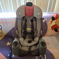 Safety Carseat Pink & Grey