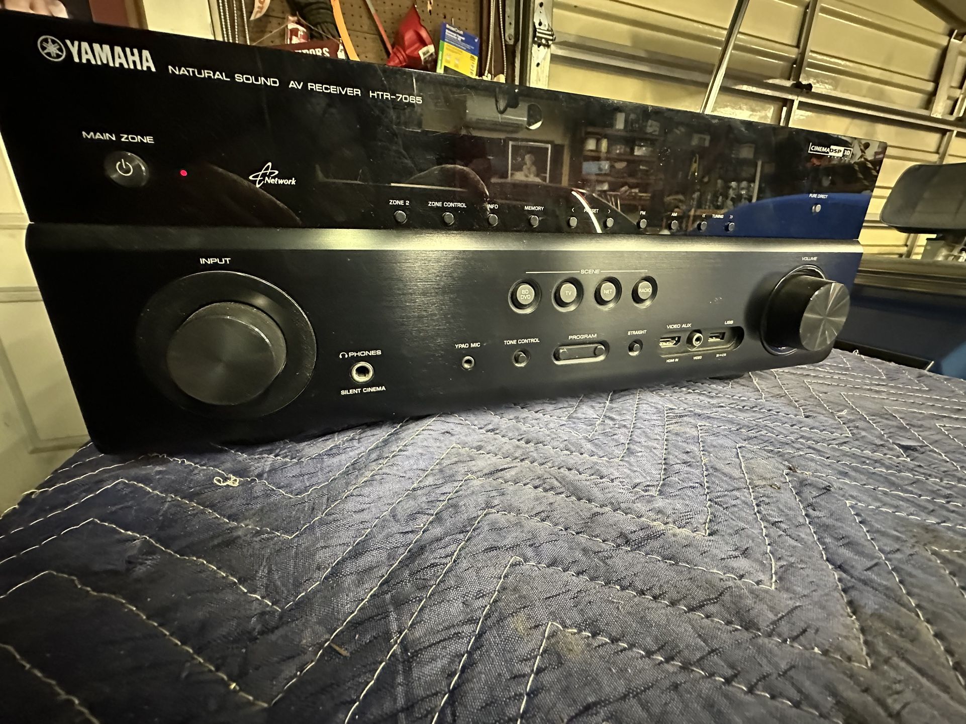 Yamaha Natural Sound AV Receiver HTR-7065