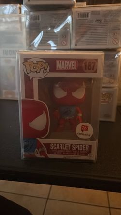 Funko Pop Marvel Scarlet Spider #187 Walgreens Exclusive