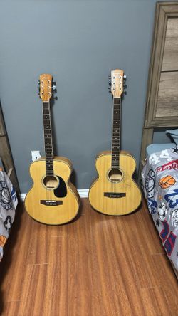 Two Guitars Price Negotiable