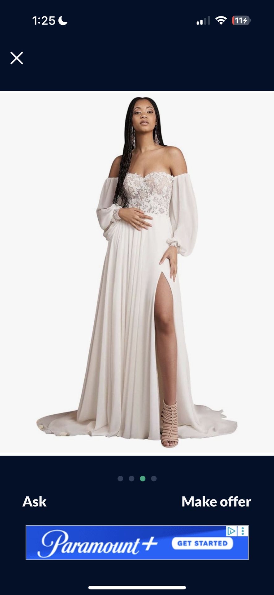 Wedding Dress Size 12