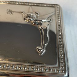 Disney’s Tinkerbell Silver Jewelry Box Personilzed With Letters KC