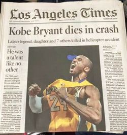 Newspaper LA Times 