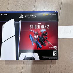 Sony PlayStation 5 Slim Digital Edition PS5 1TB White Console Gaming System  Disc Free