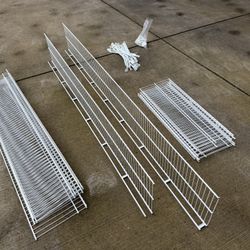 White Wire Shelving