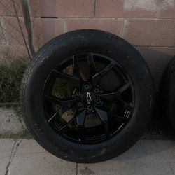 Chevy Black Rims 