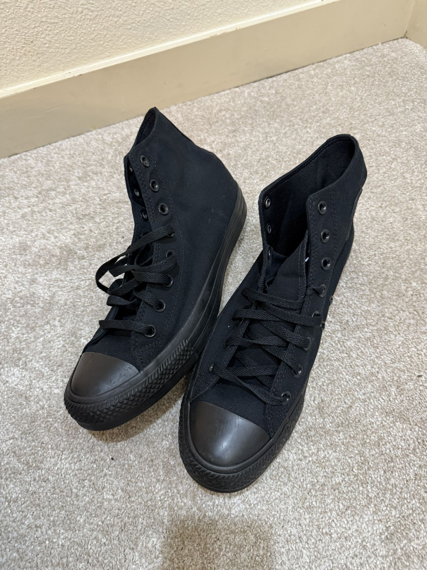 Size 11 Black Converse