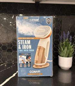 Conair 2-in-1 steamer and iron