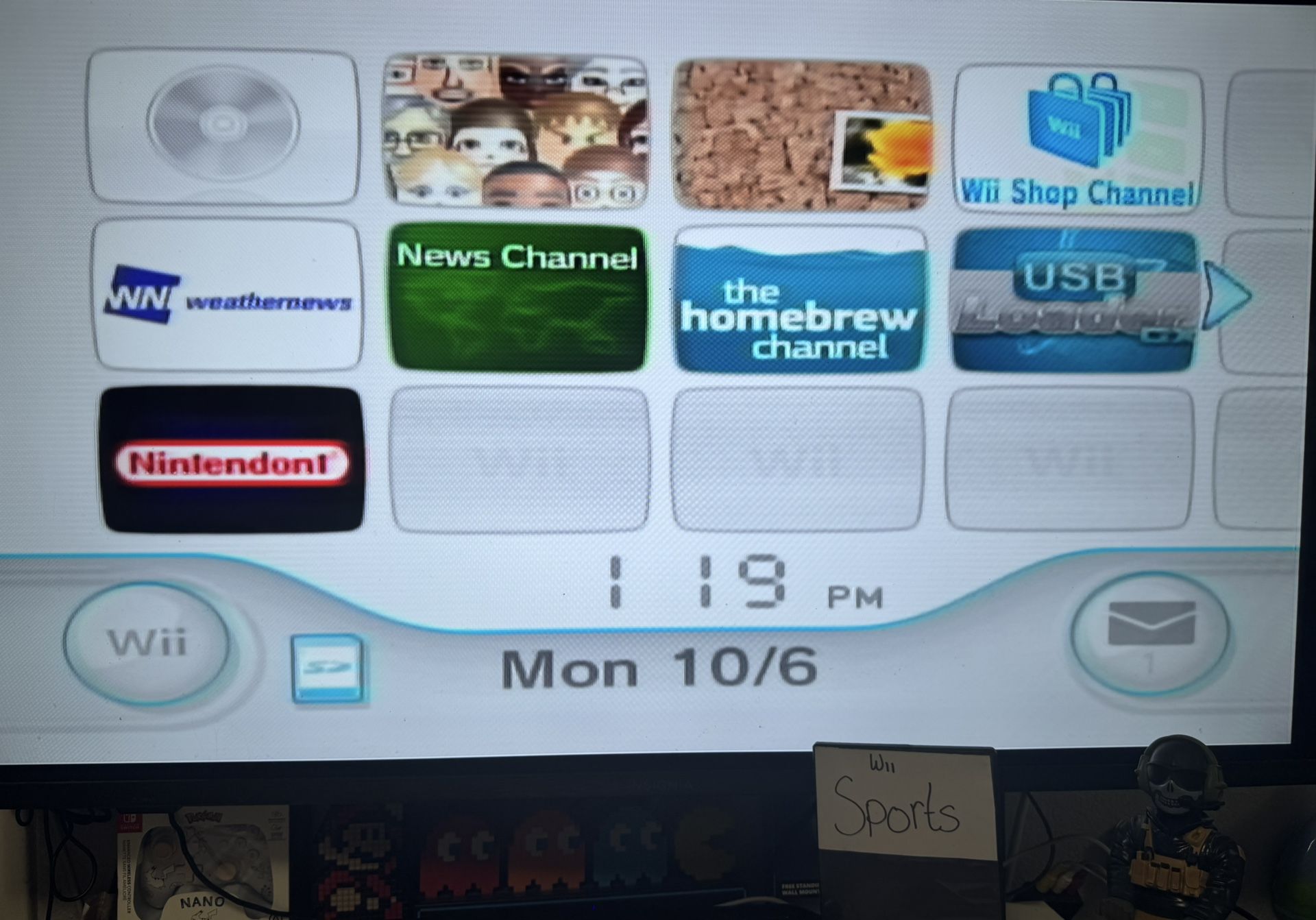 Nintendo Wii With GameCube Games