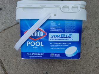 Clorox pool and spa chlorine tablets 3" new