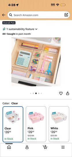 44 pc drawer  organizer