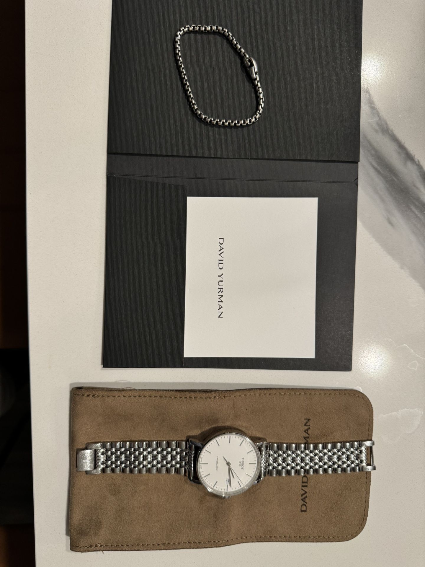 Tissot Watch & David Yurman Bracelet
