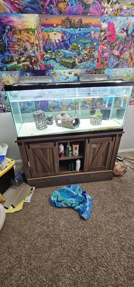 75 Gallon Tank and Stand Free Delivery