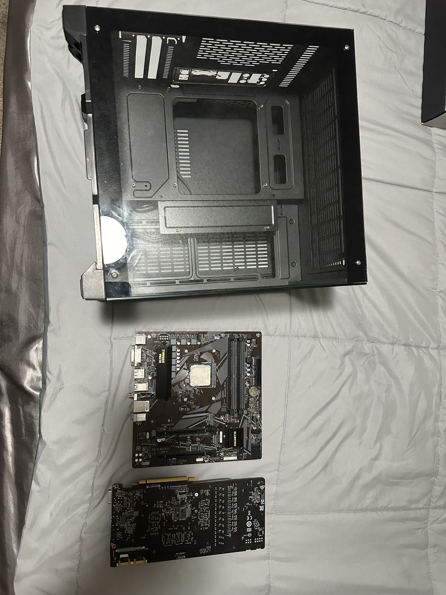 PC build Graphics Card, Motherboard, Processor, Etc.