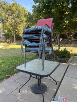 Outdoor Table And Chairs