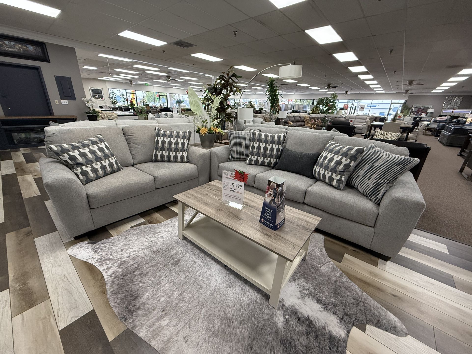 2 Pc Sofa And Loveseat