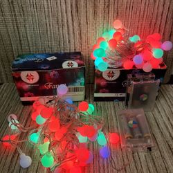 String Lights Colors 2pack