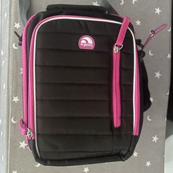  Igloo Pink&Black Collapse Cooler Lunch Bag with Strap