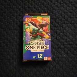 One Piece Starter Deck 12 Zoro & Sanji