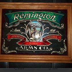Remington Arms Advertising Mirror