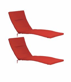 Member's Mark Chaise Lounge Cushions with Sunbrella Fabric, Set of 2 Brand New In Box