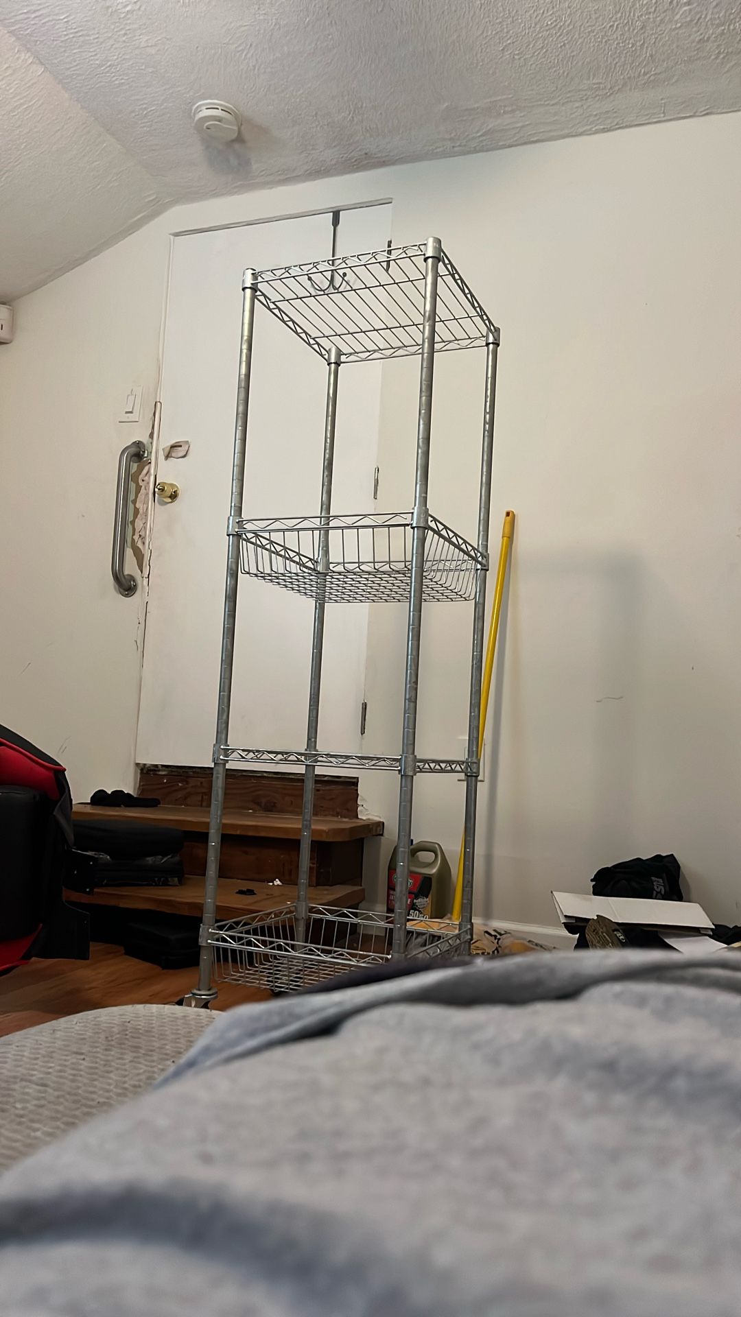 Rolling Metal Shelving