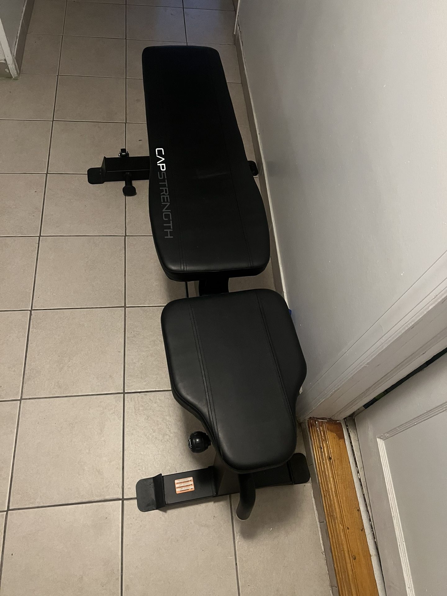 CAPSTRENGTH lifting bench: $110 OBO