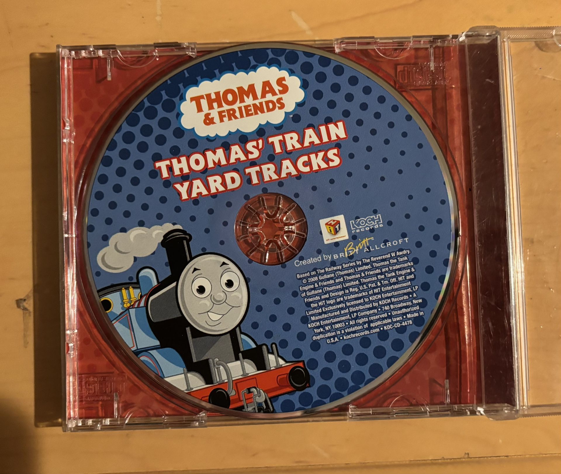 Thomas & Friends Thomas Train Yard Tracks CD 