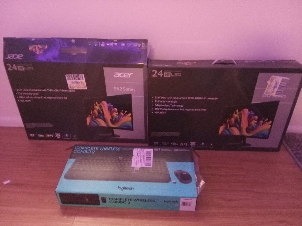 ACER GAMING MONITOR WITH KEYBOARD