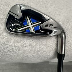 Callaway X-22 Single 6 Iron Tour AD Shaft Stiff Flex 