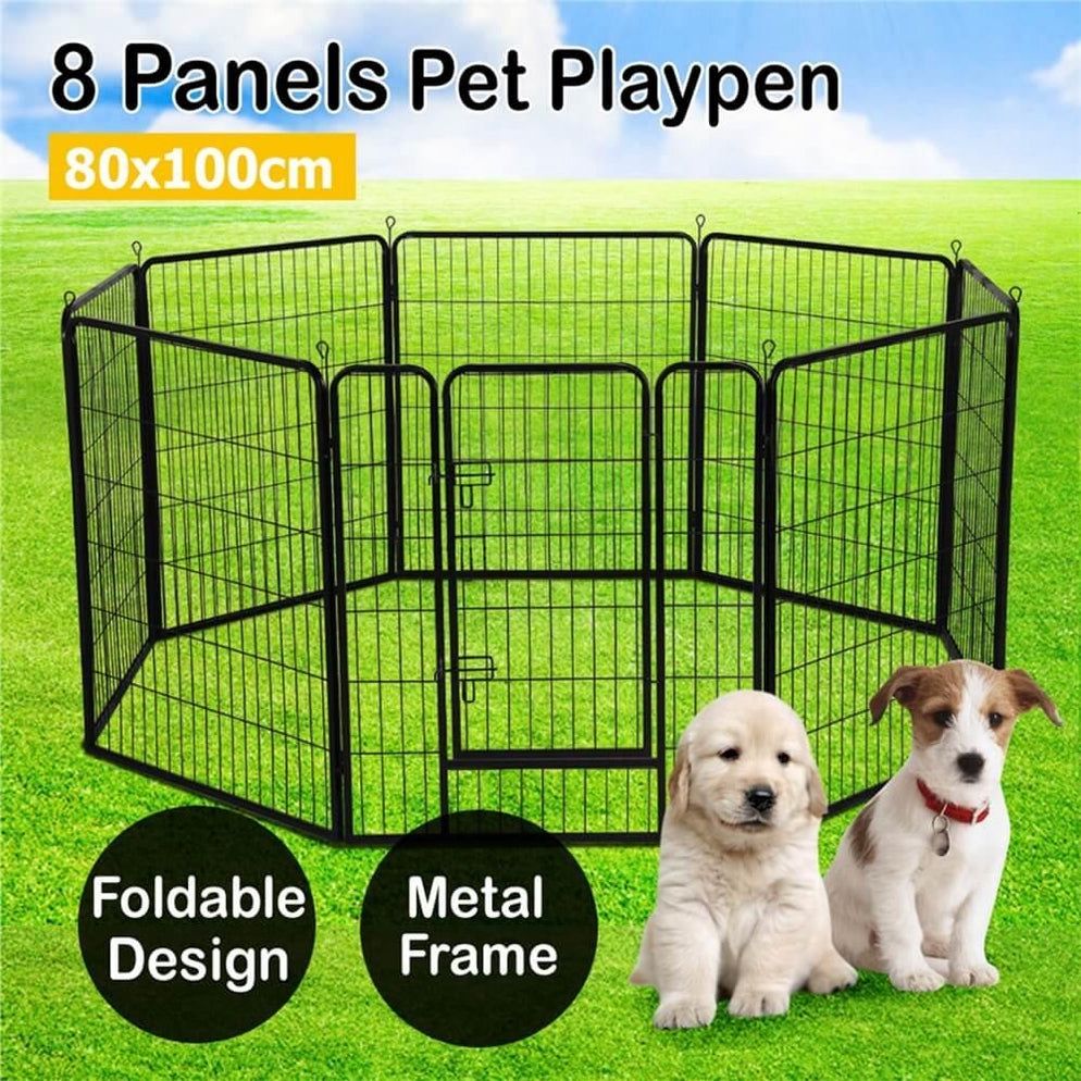 Dog Pen 8 Panels 40 Inch