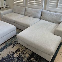 Joybird Holt Sectional And Ottoman