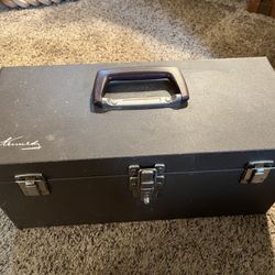 Vintage KENNEDY Tool Box CS-16-7313 Toolbox Tackle Box w/Tray