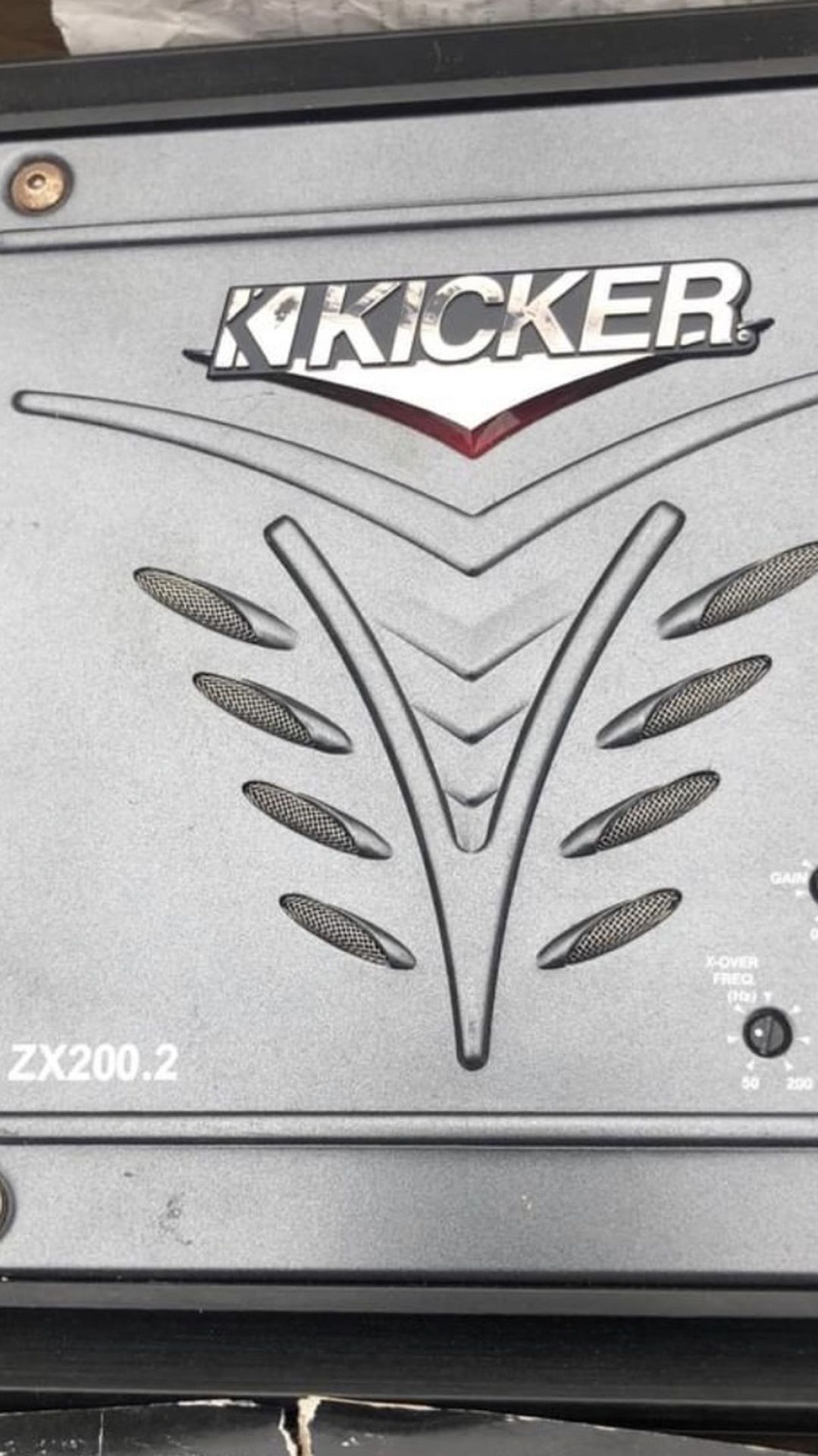 Kicker ZX 200.2 2- Channel Car Amp