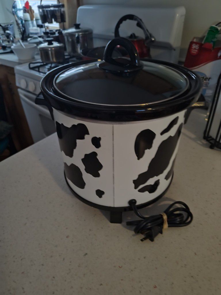 Original Crock Pot Slow Cooker 2.5 Qt Chevron Design - Limited Edition Open  box