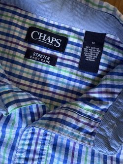 Chaps Men’s Button-Down Shirt - Size M - Excellent Condition