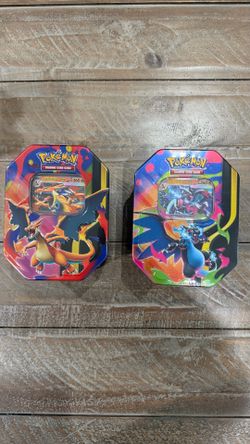 Mega Charizard X/Y EX tin