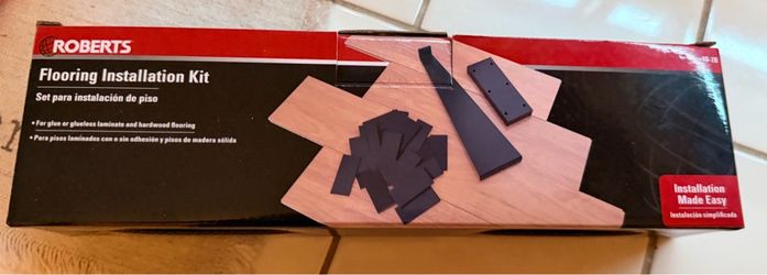 ROBERTS Laminate & Wood Flooring Installation Kit – Tapping Block, Pull Bar & Spacers