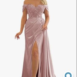 Mermaid Slit Prom Dresses 