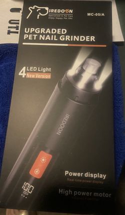 Upgraded Pet Nail Grinder