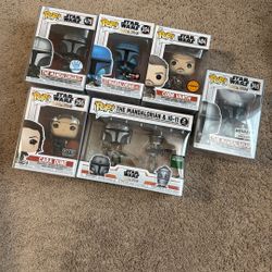 Mandalorian Funko Pops