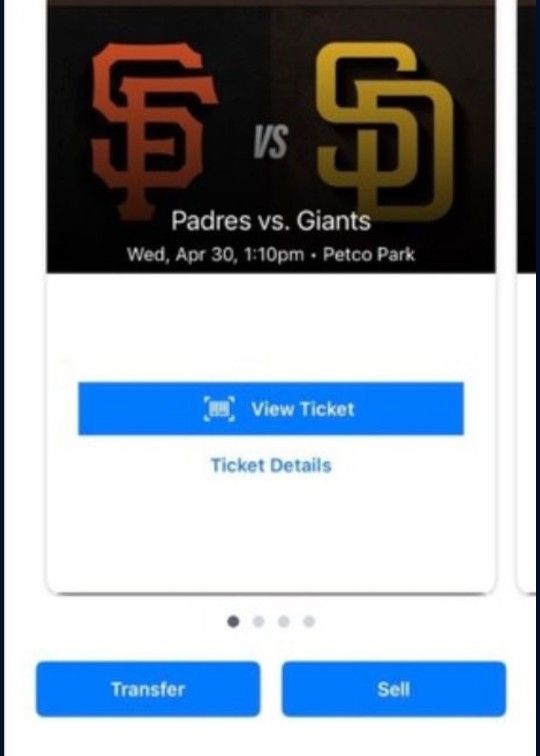 Padres Vs Giants 4/30 Today 110pm