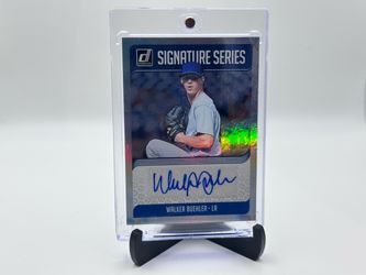 2018 Panini Donruss Walker Buehler Dodgers Signature Series Auto